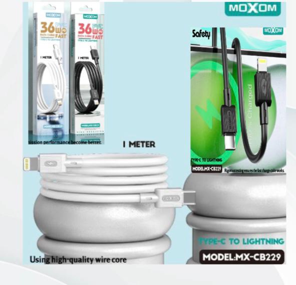 CABLE MOXOM MX-CB229 TIPO C-IPHONE
