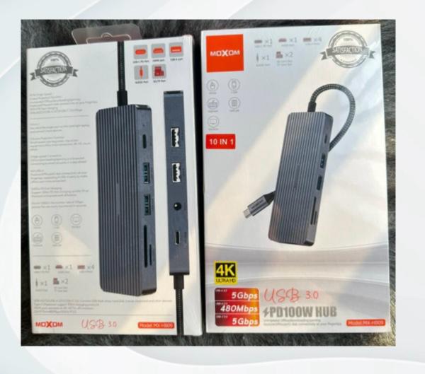 ADAPTADOR MOXOM 10 EN 1 MX-HB09