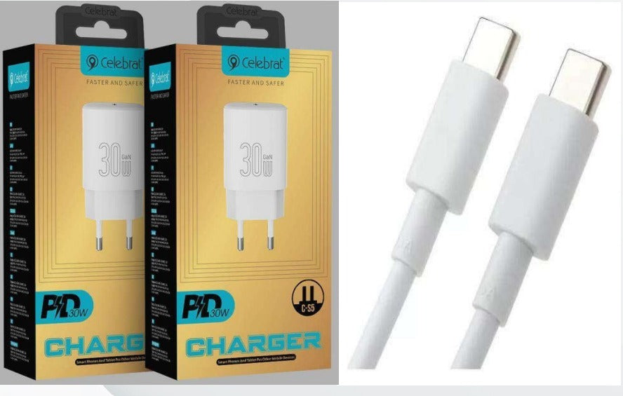 CARGADOR TIPO C CELEBRAT C-S5