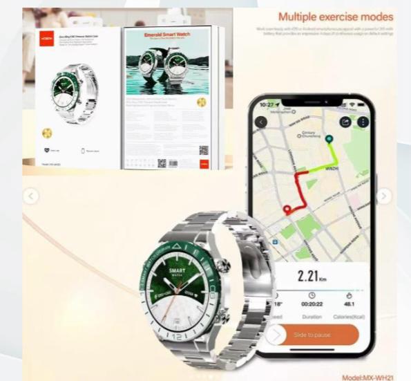 SMART WATCH MOXOM MX-WH21