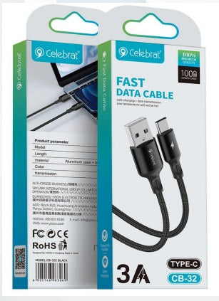 CABLE TIPO C CELEBRAT CB-32