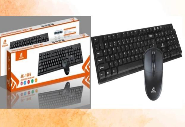COMBO TECLADO CABLEADO JEQANG JK-1905