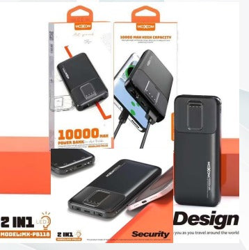 POWER BANK MOXOM MX -PB118 10.000 MAH