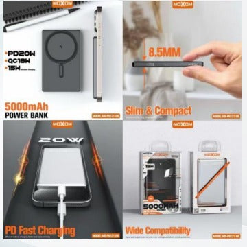 POWER BANK MOXOM MX -PB121 5.000MAH