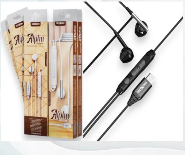 AUDIFONOS CABLE MOXOM MX-EP59 TIPO C