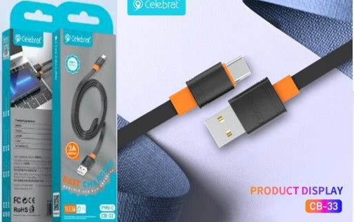 CABLE TIPO C CELEBRAT 3A CB -33