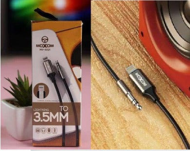 CABLE AUX APPLE MOXOM MX -AX21