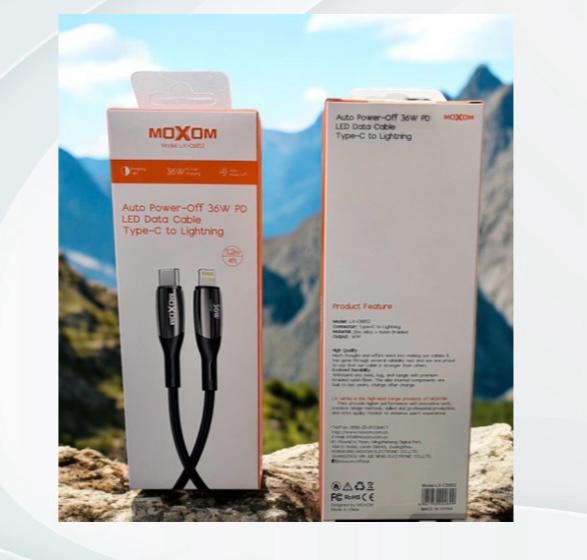 CABLE MOXOM LX-CB852 IPHONE A TIPO C